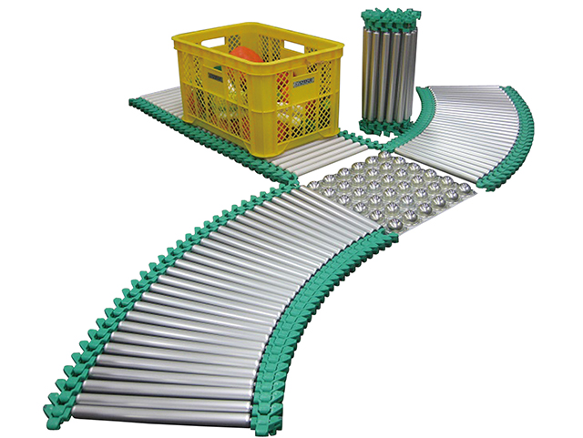 Marumaru Conveyor (curved accordion conveyor)